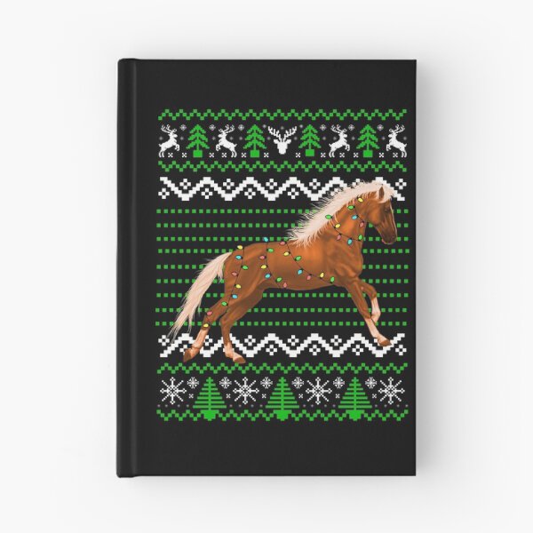 Item preview, Horse and Christmas Lights, Christmas Horse Pattern designed and sold by ACC .