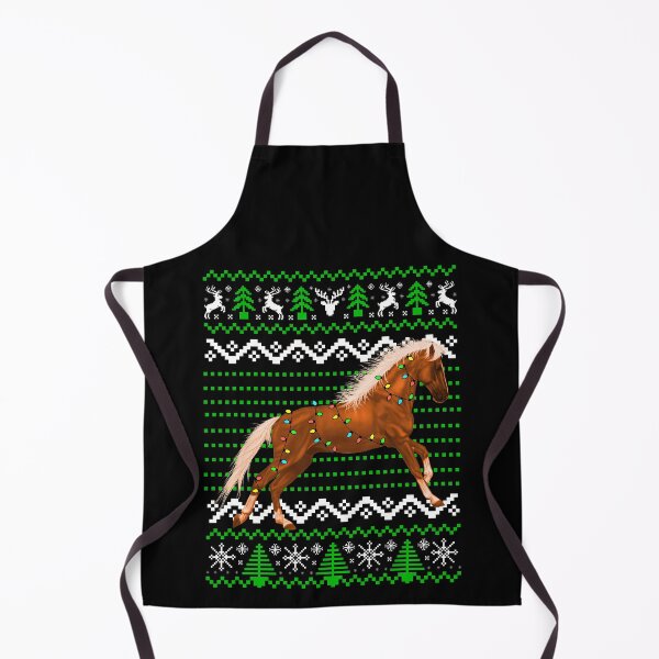 Item preview, Horse and Christmas Lights, Christmas Horse Pattern designed and sold by ACC .