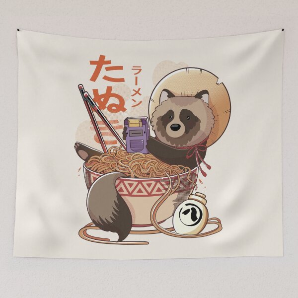 Item preview, Tanuki Ramen designed and sold by Milmino.