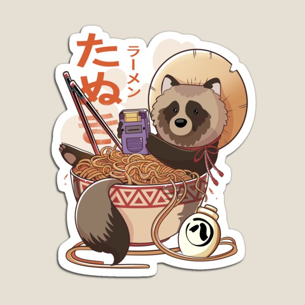 Magnete da frigo Giappone e Sogno (kanji) • Tanuki Store