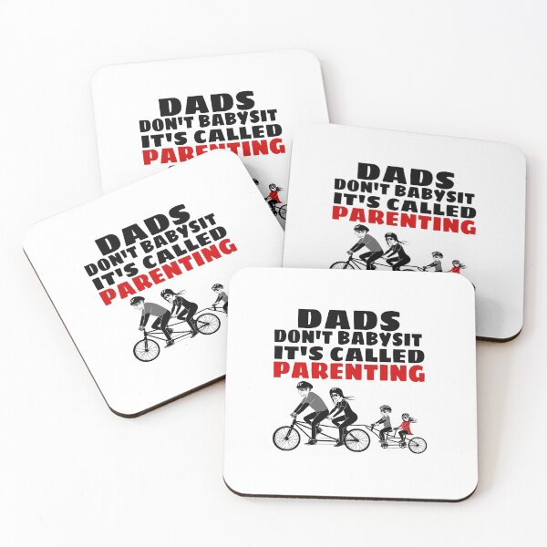 Item preview,  DADS DON'T BABYSIT IT'S CALLED PARENTING  designed and sold by M Mariatique.