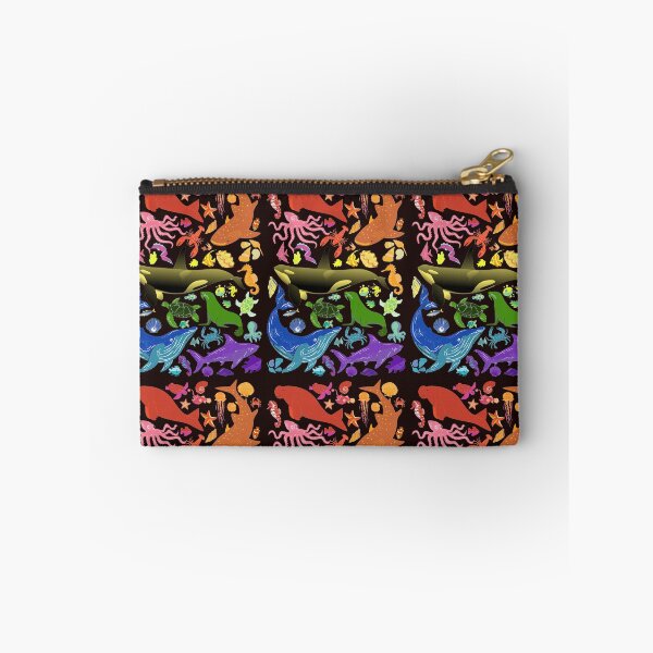 Item preview, Multicoloured rainbow ocean animal sea creatures designed and sold by LukjanovArt.