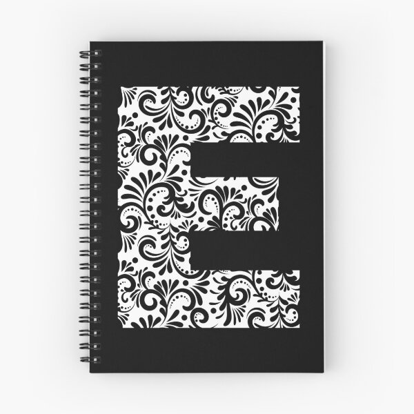 Item preview, Black and white designed letter E designed and sold by LitterArt.