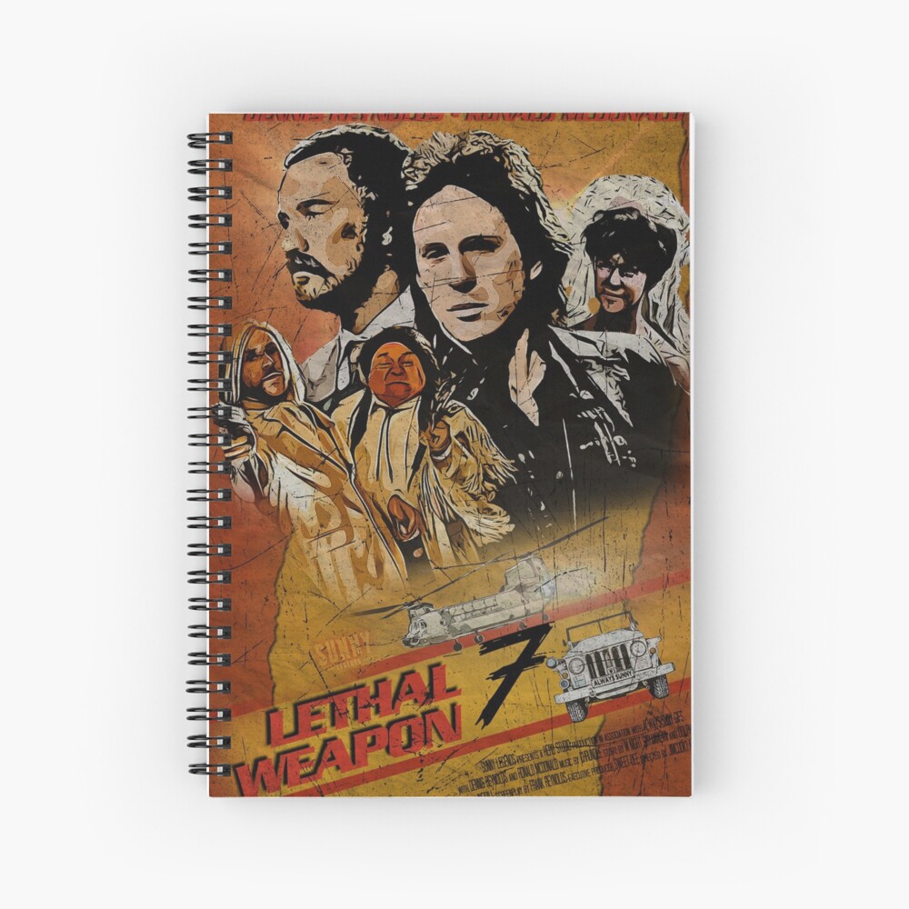 Lethal Weapon 7 Spiral Notebook