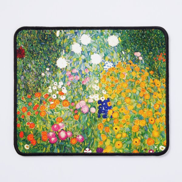 Item preview, Gustav Klimt "Blumengarten (Flower Garden)" designed and sold by Alexandra Dahl.