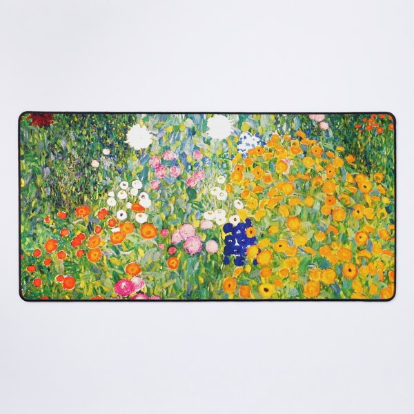 Aperçu de l'œuvre Gustav Klimt "Blumengarten (Jardin de fleurs)" créée et vendue par Alexandra Dahl.
