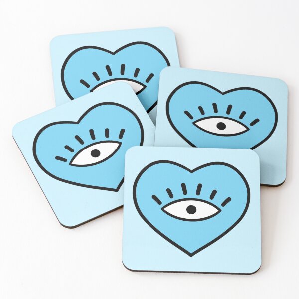 Item preview, Mal de ojo azul corazón designed and sold by AestheticAnnette.