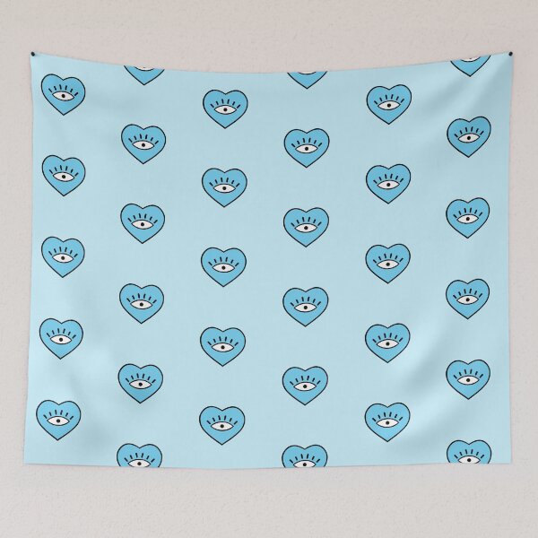 Item preview, Mal de ojo azul corazón designed and sold by AestheticAnnette.