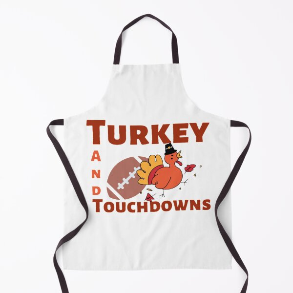 Item preview, Turkey and Touchdowns Football ,Thanksgiving, football lovers  designed and sold by Special-Art1.