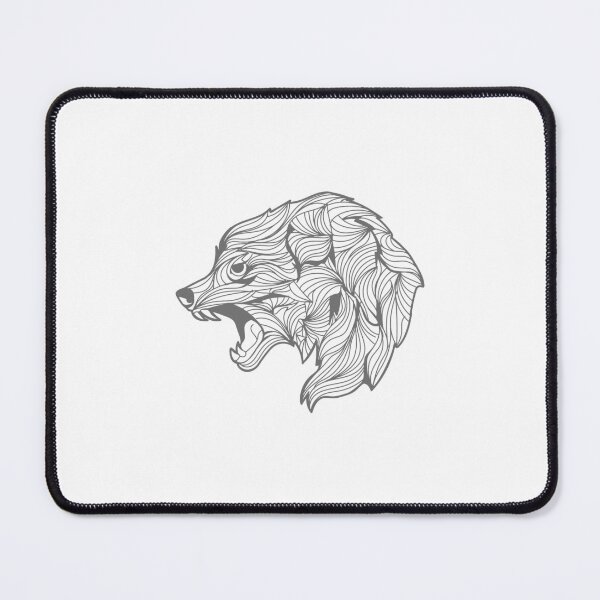 Item preview, Wolf Mandala Art designed and sold by Open Canvas.