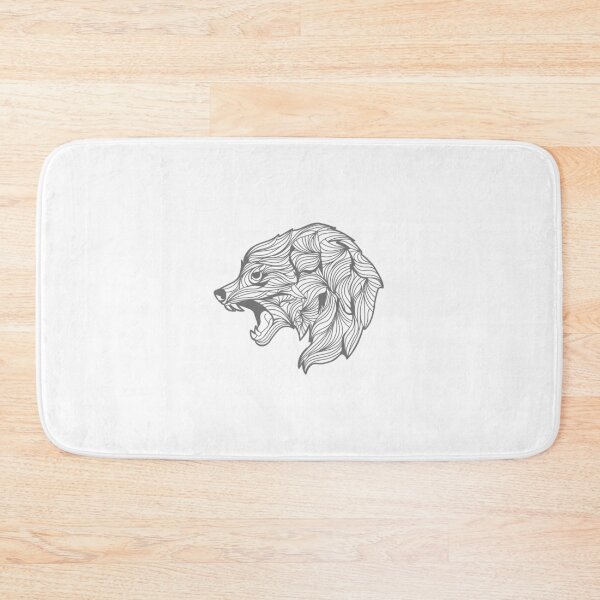 Item preview, Wolf Mandala Art designed and sold by Open Canvas.