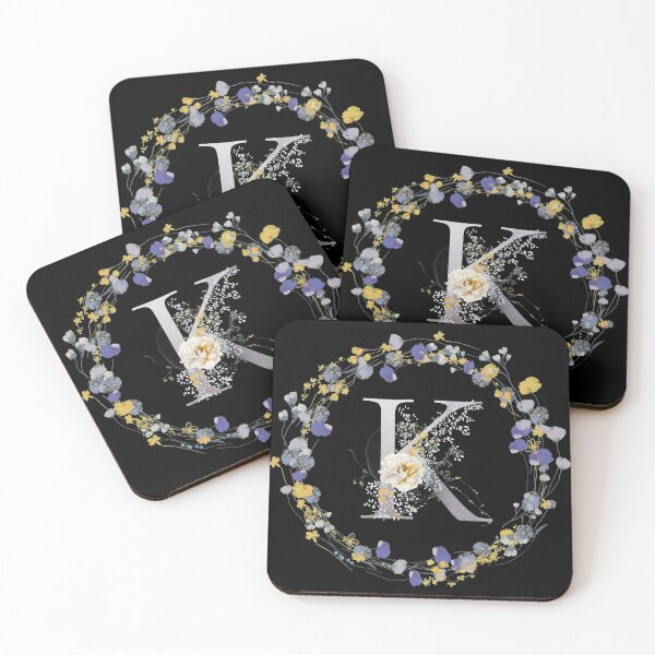 Item preview, Blissful Monogram K designed and sold by ElenaDanilo.
