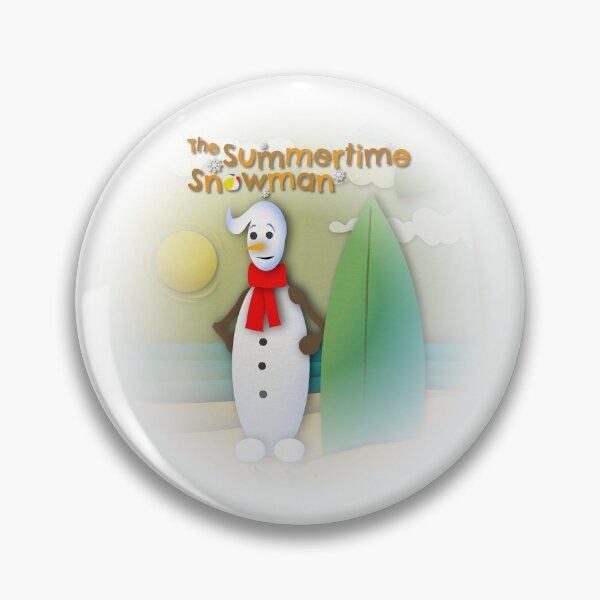 Item preview, The Summertime Snowman Surfboard Design designed and sold by Vortexxpress.