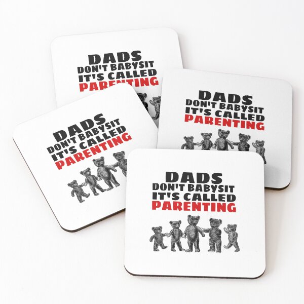 Item preview,  DADS DON'T BABYSIT IT'S CALLED PARENTING  designed and sold by M Mariatique.