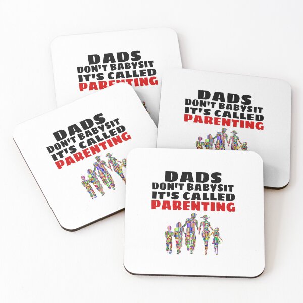 Item preview,   DADS DON'T BABYSIT IT'S CALLED PARENTING  designed and sold by M Mariatique.