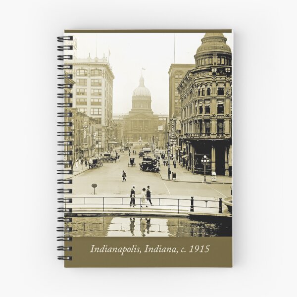 Item preview, Downtown Indianapolis, 1915 designed and sold by AMacGPhilly.