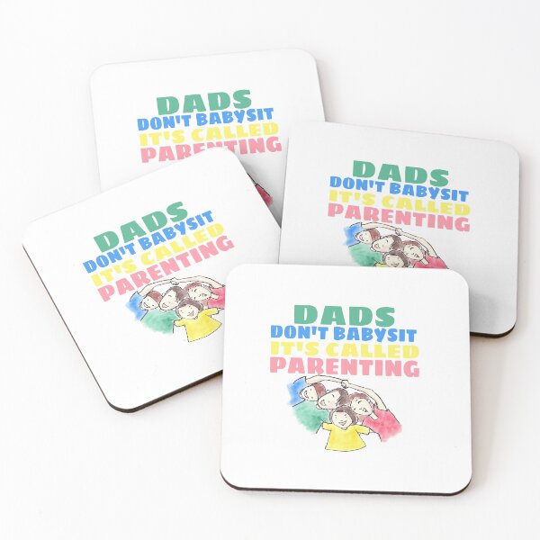 Item preview,   DADS DON'T BABYSIT IT'S CALLED PARENTING  designed and sold by M Mariatique.