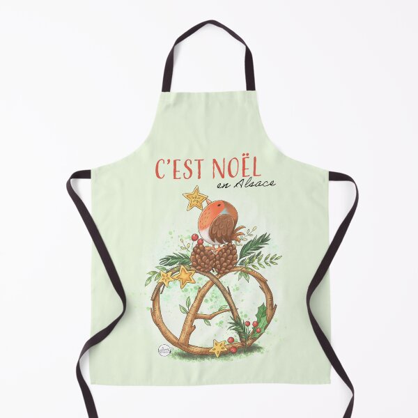 It's Christmas in Alsace Apron