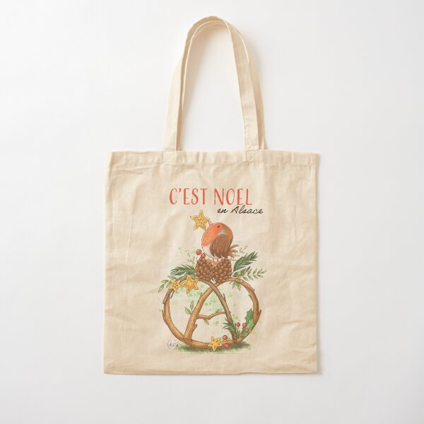 It's Christmas in Alsace Cotton Tote Bag