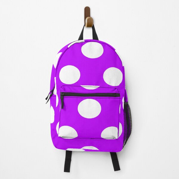 Item preview, Large WHITE and HOT PURPLE POLKA DOTS designed and sold by RachelMacht.