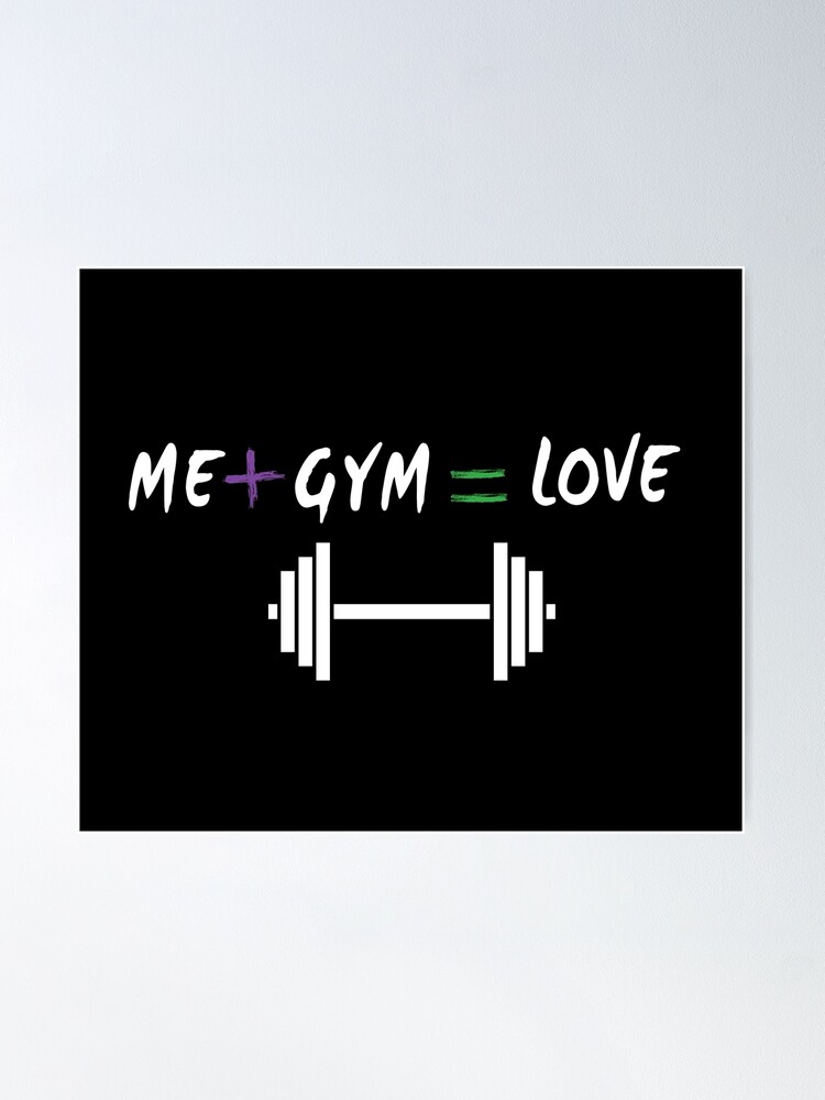 Personalize Gym Life Lessons Poster Print Fitness Lover Boys Men