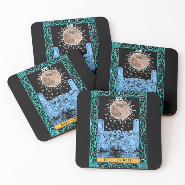 Item preview, 65 MCMLXV The Moon Tarot Card designed and sold by 65 MCMLXV.
