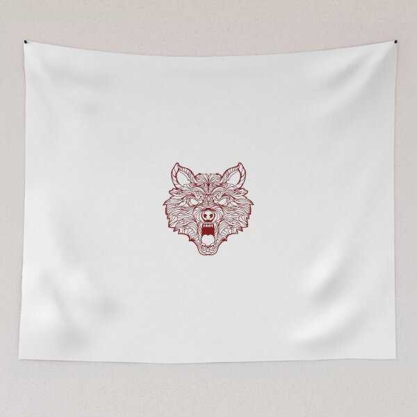Item preview, Wolf Mandala Art designed and sold by Open Canvas.