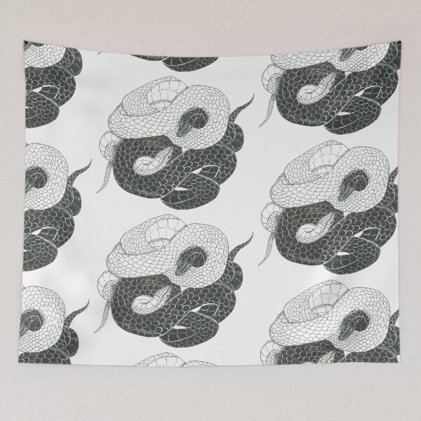 Aperçu de l'œuvre Serpent yin yang créée et vendue par Crea-RiBo.