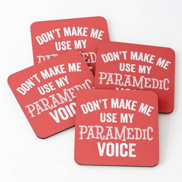 Item preview, Funny Paramedic & EMT Gift Voice Sarcastic First Responder designed and sold by carlhunt99.
