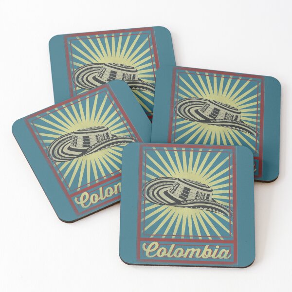 Item preview, Colombia Poster designed and sold by TropicalHuman.