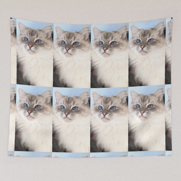 Item preview, Saoirse the ragdoll cat designed and sold by Fluffycat2020.