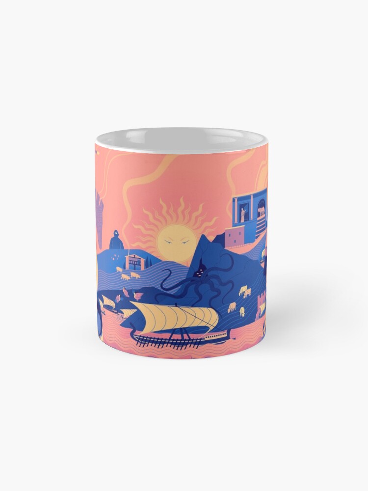 Alternate view of Epic Trilogy Landscape - Summer Coffee Mug