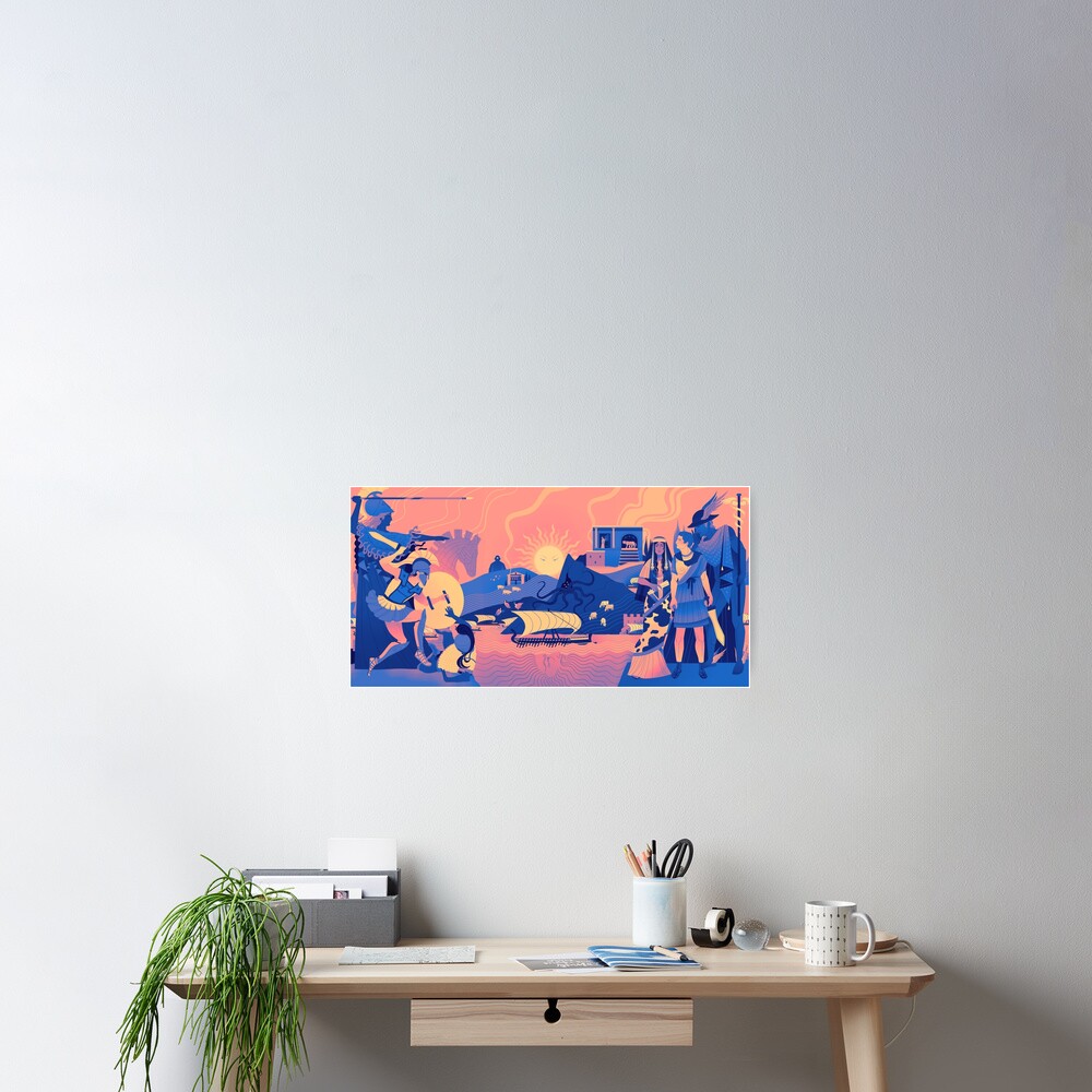 Item preview, Poster designed and sold by flaroh.