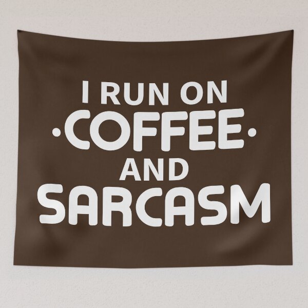 Item preview, Coffee and Sarcasm small designed and sold by NawalMagdy.
