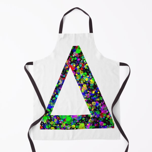 Item preview, Letter Δ Letter Delta Paint Splatter designed and sold by Handstand365.