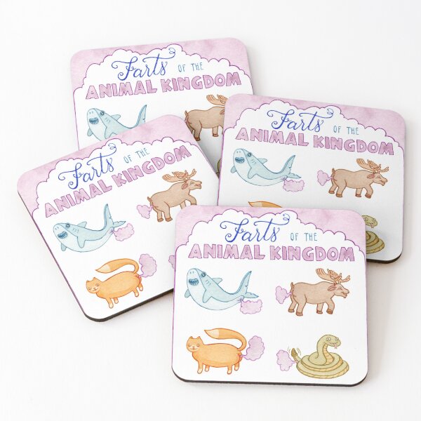Item preview, Farts of the Animal Kingdom - Educational Artwork designed and sold by StephVonAwesome.