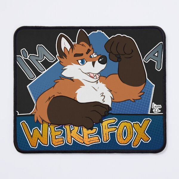 Item preview, I'm a werefox, red designed and sold by licographics.