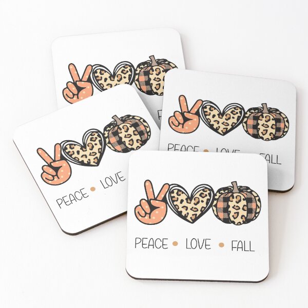 Item preview, Peace Love Fall designed and sold by Ashley Polkabla.