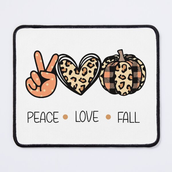 Item preview, Peace Love Fall designed and sold by Ashley Polkabla.