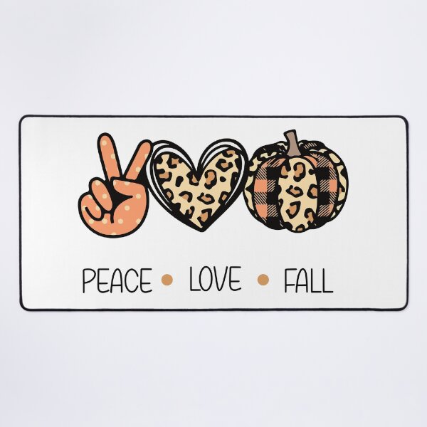 Item preview, Peace Love Fall designed and sold by Ashley Polkabla.
