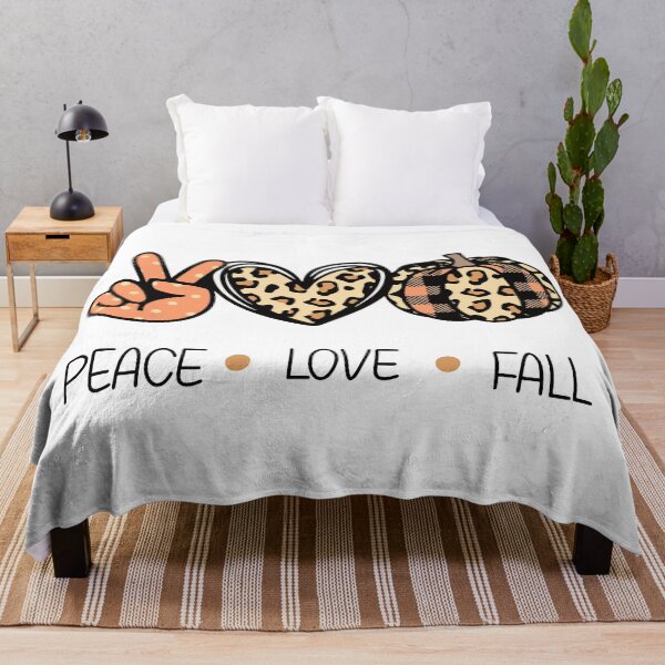 Item preview, Peace Love Fall designed and sold by Ashley Polkabla.