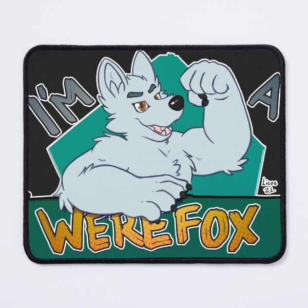 Item preview, I'm a werefox, white designed and sold by licographics.