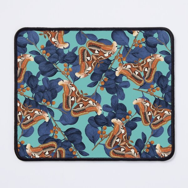 Item preview, Atlas Moth Vintage Botanical Print in Neptune designed and sold by Nostalgia-Trip.