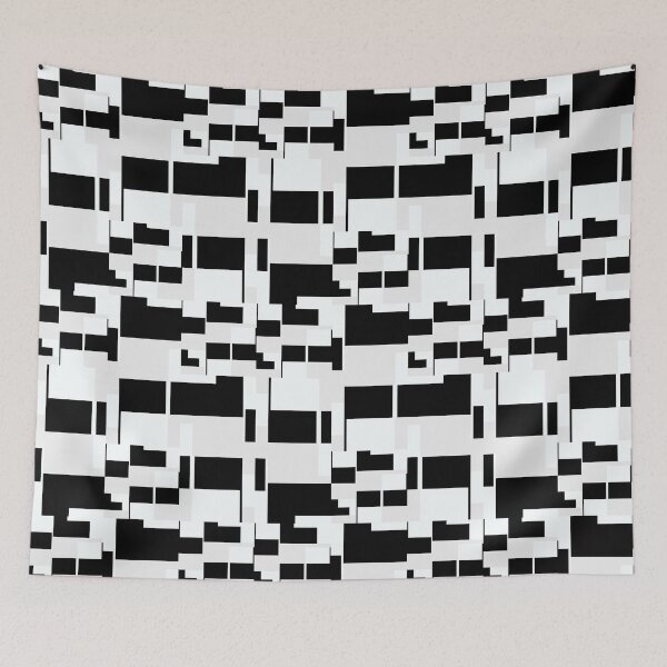 Item preview, BLACK & WHITE PATTERN designed and sold by Kwayako.