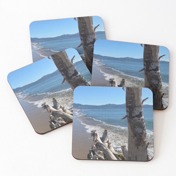 Item preview, Driftwood and tree on the Costa Brava beach designed and sold by margalie1.