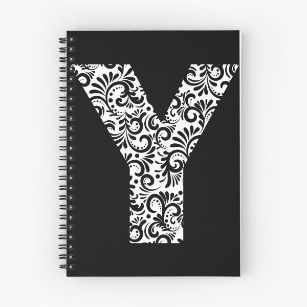 Item preview, Black and white designed letter Y designed and sold by LitterArt.