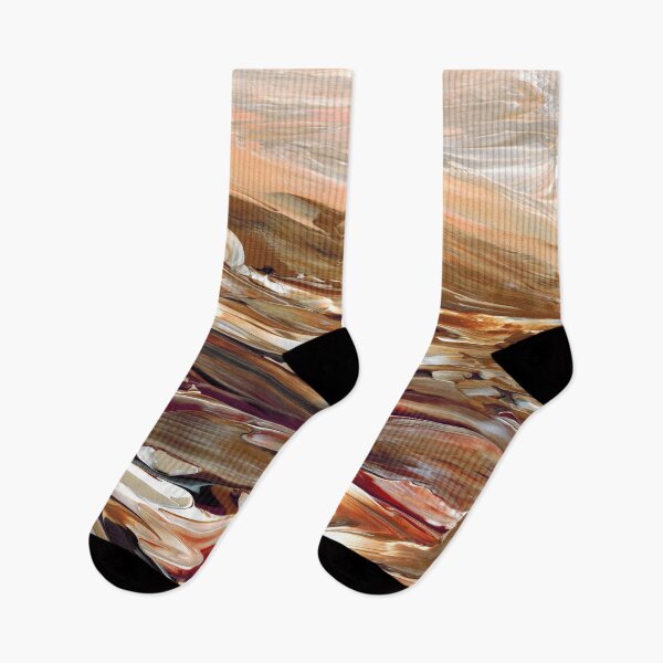 Item preview, Julia Di Sano - WILDERNESS ETERNAL 1 PEACH TAN BROWN DESERT WAVES LANDSCAPE designed and sold by EbiEmporium.