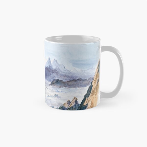 Item preview, Iselle from Mount Pilatus from Splendid Mountain Watercolours Sketchbook (1870) by John Singer Sargent designed and sold by Designedbysm.