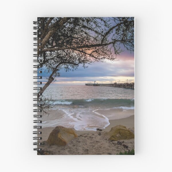 Item preview, The Pier at Goleta Beach (Golden) designed and sold by Brian Haidet.