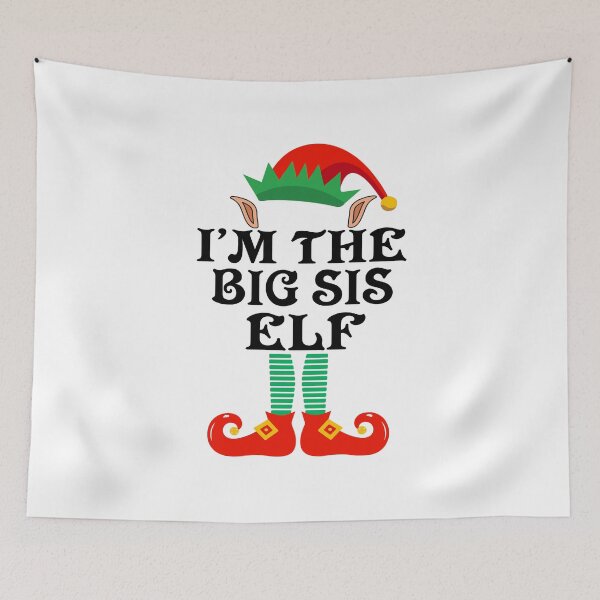 Item preview, I'm The Big Sis Elf - Funny Christmas Design designed and sold by becdanlimited.